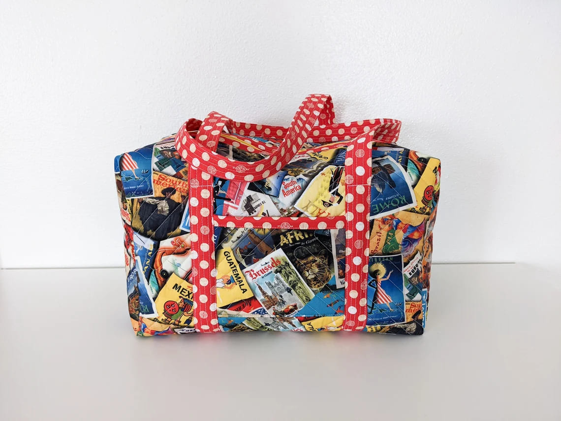 Boxy Duffle Bag - Quilt Pattern
